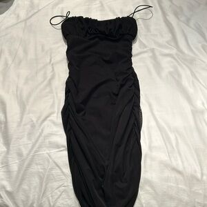 princess polly tight black dress